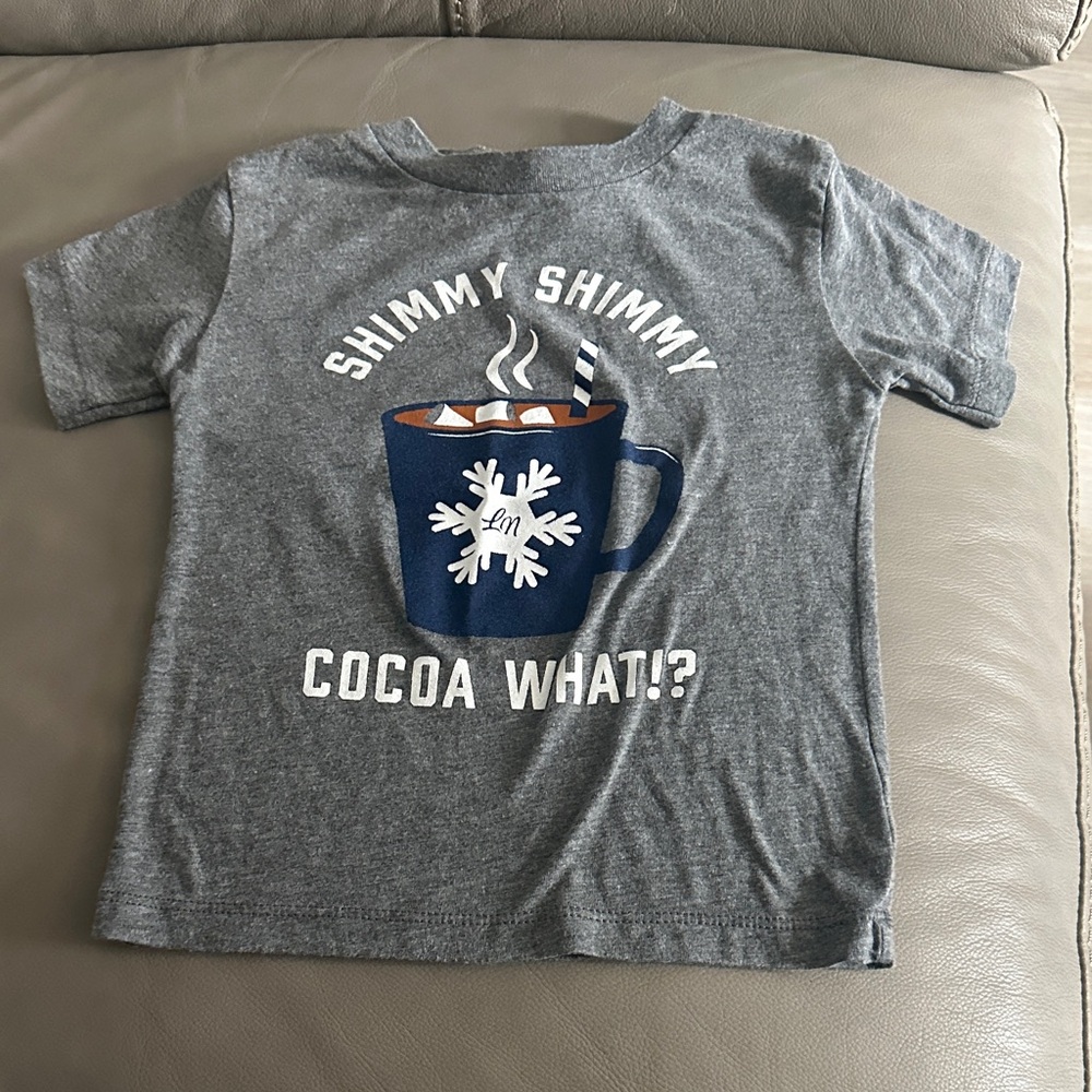 Shimmy Shimmy Cocoa Graphic Kids Tee - Gray